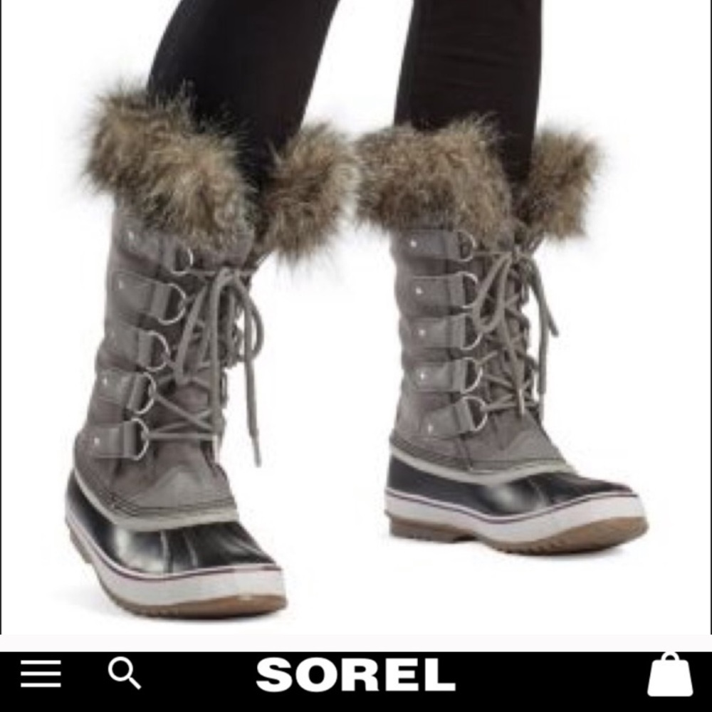 Sorel Women's Joan Of Arctic Boot size 7, Quarry - Picture 2 of 6